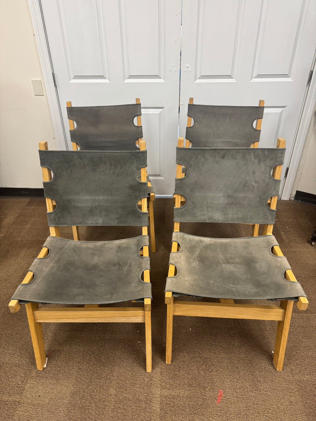 Restoration Hardware Maxson Desk Chair - Charcoal