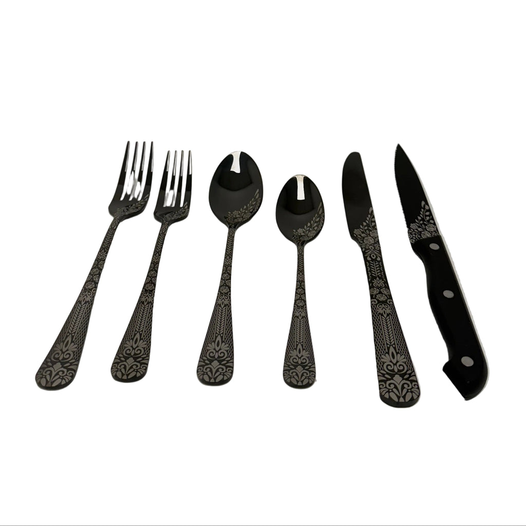 Designer Flatware 24 Piece Set