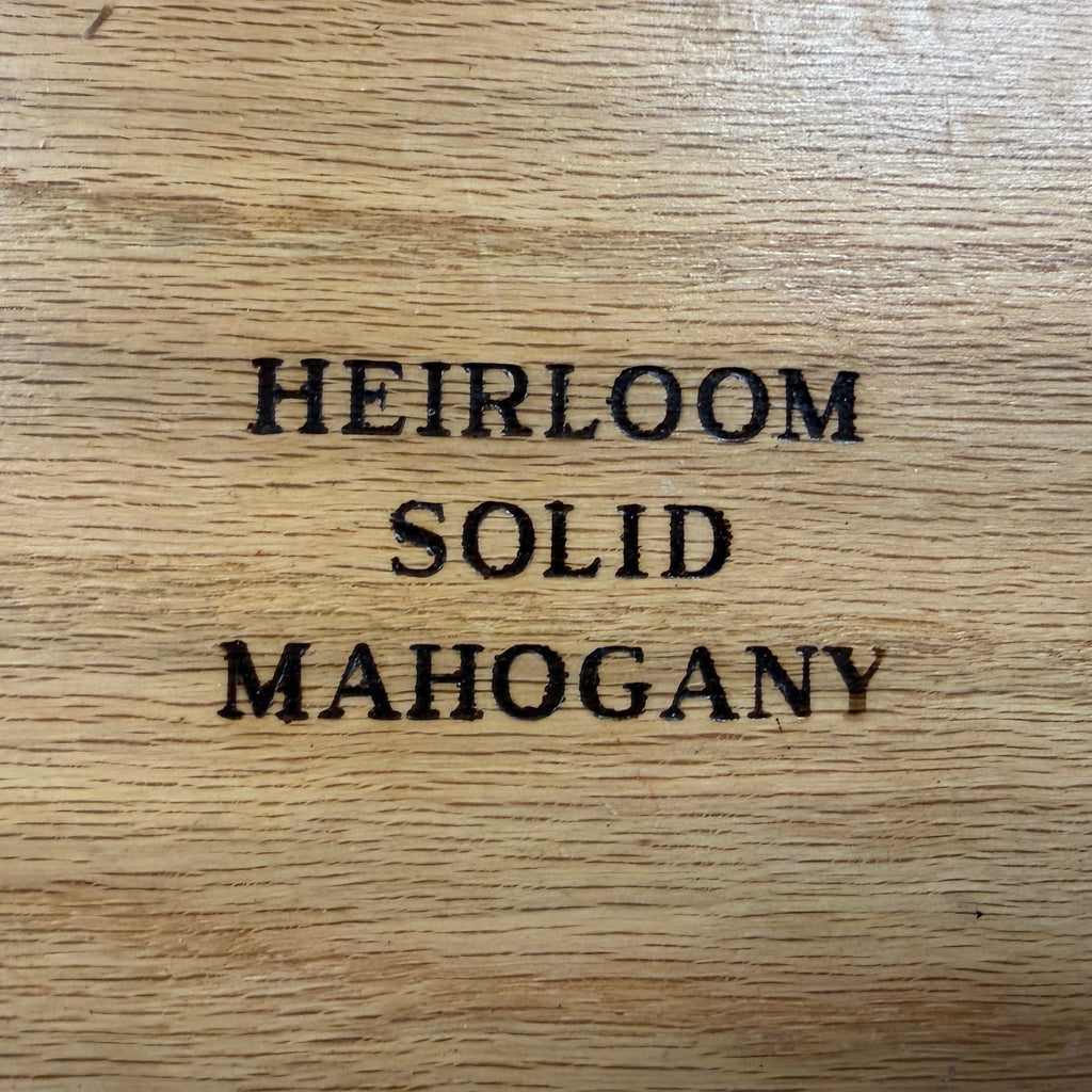 Set of 2 Link-Taylor Mahogany Rutledge Lowboy/Night Tables