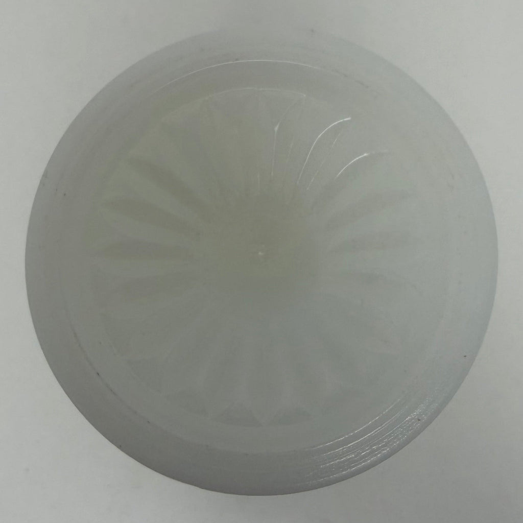Vintage White Milk Glass Pedestal Goblet