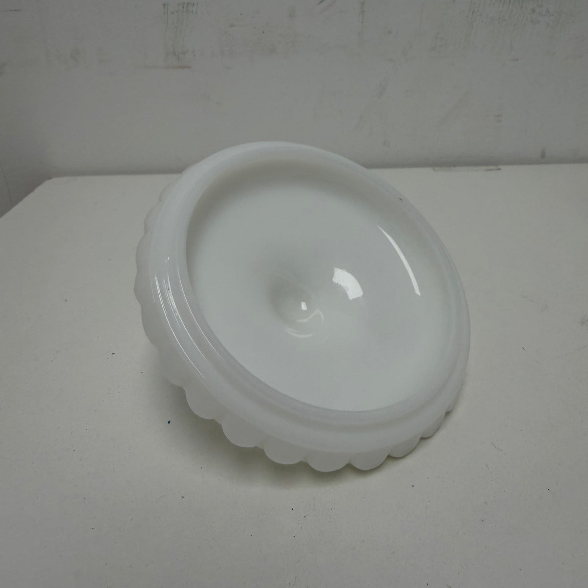 Vintage Milk Glass Jar