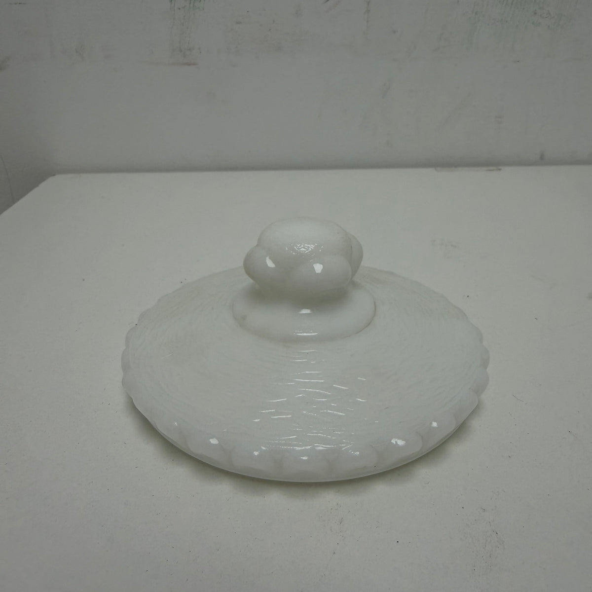 Vintage Milk Glass Jar