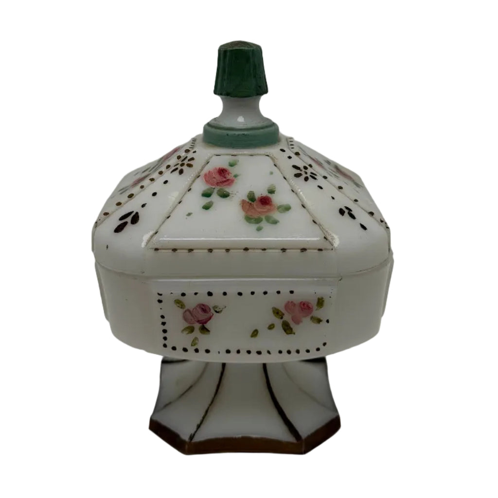 Vintage Hand-Painted Candy Dish