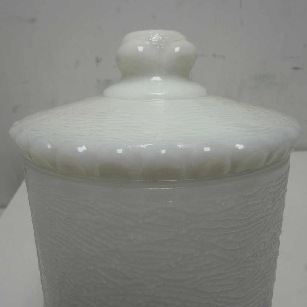 Vintage Milk Glass Jar