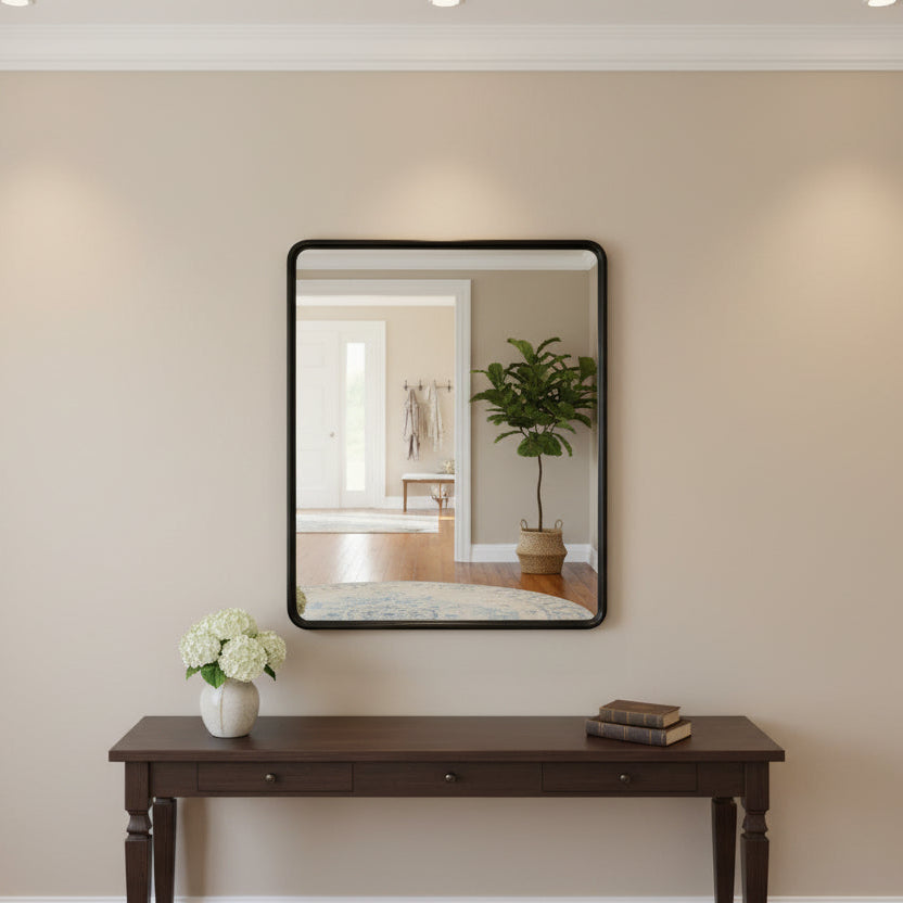 Williams Sonoma Vintage Rectangular Fixed Mirror