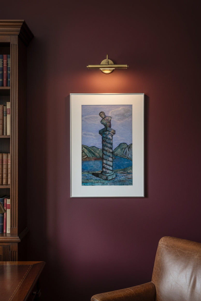Framed Print of Sculpture