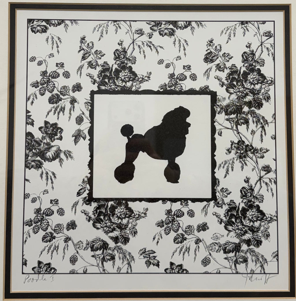 "Poodle I" by Julia Arnoff