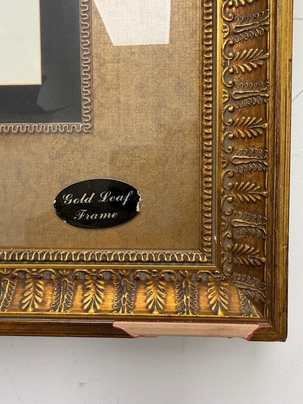 "Ora Prima di Giorno" in Gold Leaf Frame by Rafael Sanzio