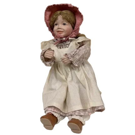 Vintage Little House on the Prairie Porcelain Doll by Ashton-Drake Galleries - Carrie