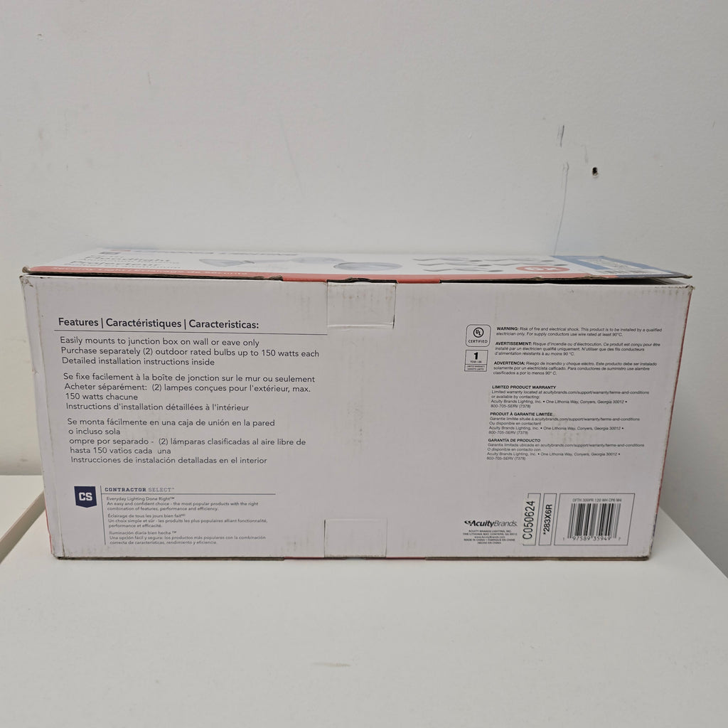 Lithonia Lighting Pack of 6 Floodlights (C050624/283X6R)