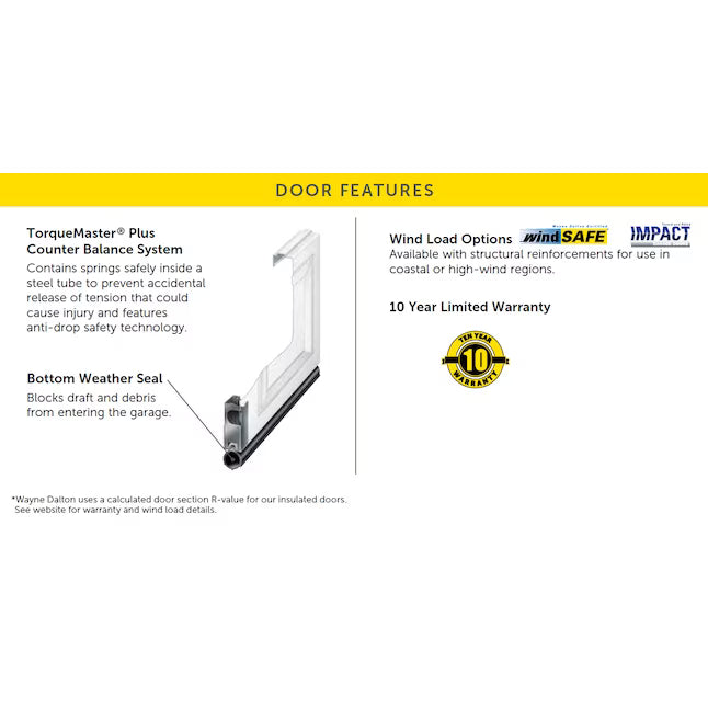 Wayne Dalton 9' x 7' Garage Door - Model 8000