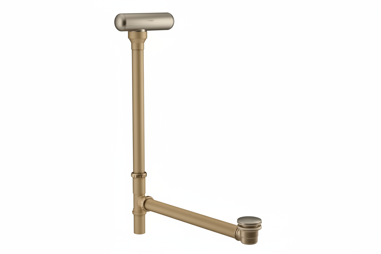 Kohler Clearflo Brass Slotted Overflow Bath Drain (7271 -BN)