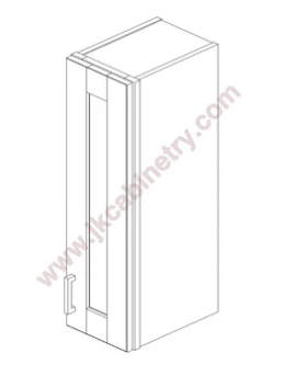 Wall Cabinet - Chocolate Glazed - 9" x 36" x 12" M01/W0936