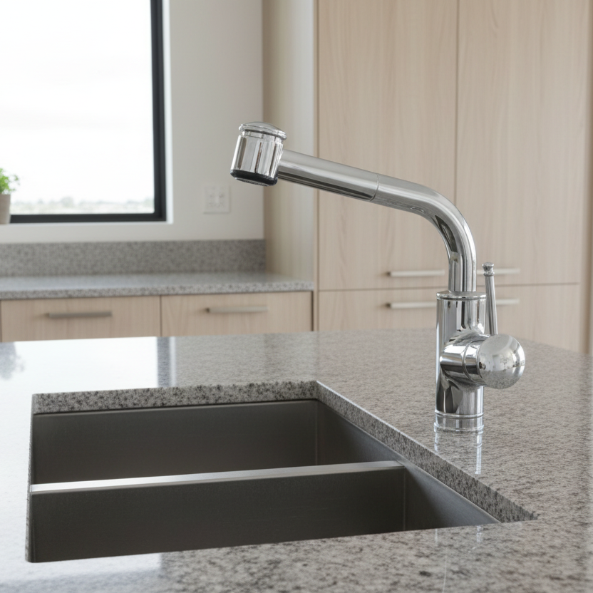 KWC DECO Pull-Out Spray Faucet (10.031.003.000)