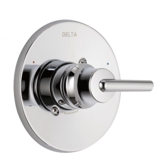 Delta Trinsic Monitor 14 Series Valve Only Trim Kit (T14059) -chrome