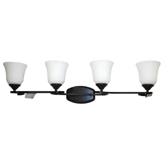SunSet Lighting 4-Light Marston Vanity Light Fixture (F16014-64)