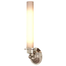 Restoration Hardware White Glass Tall Sconce (68450538PN)