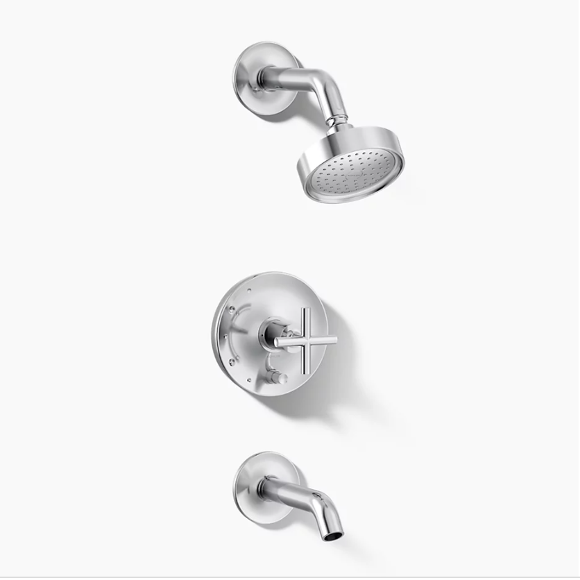Purist® Rite-Temp® Bath and Shower Trim Kit (T14420-3-CP)