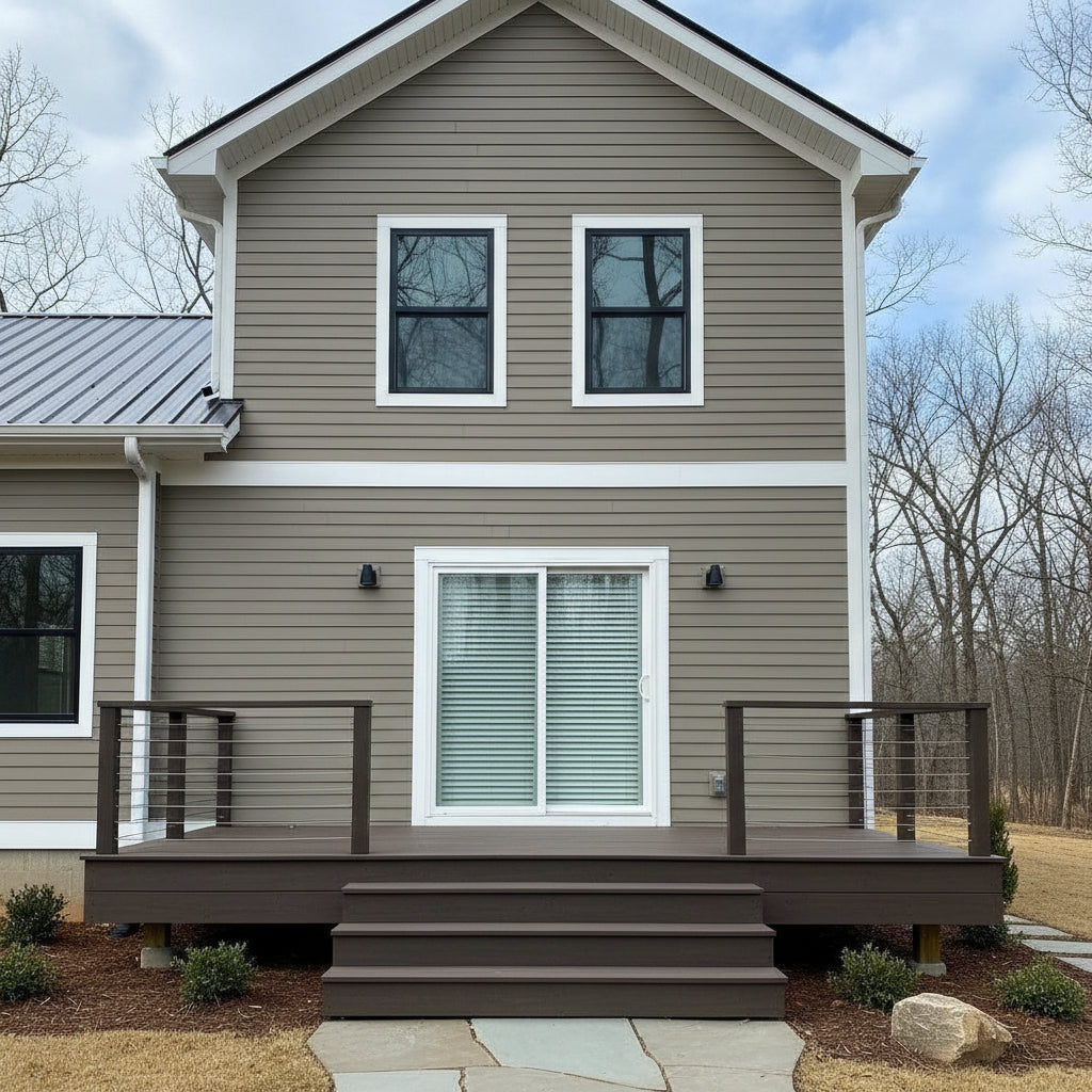 Sliding Glass Door Panels - Panel #2L - Sliding Left with Blinds