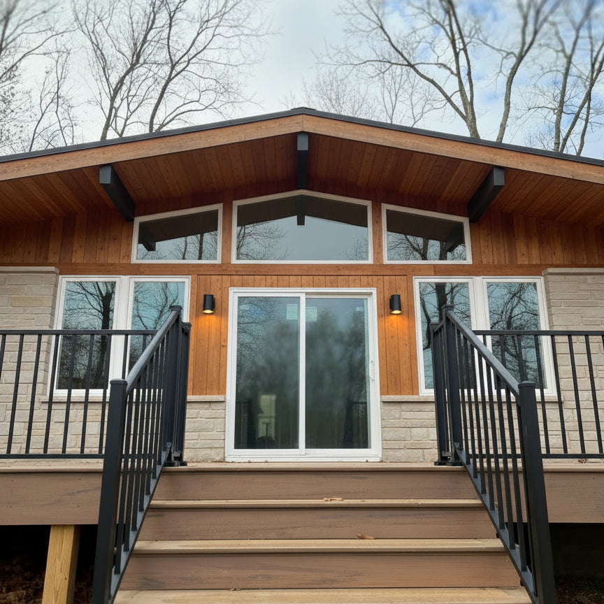 Sliding Glass Door Panels - Panel #3 Fixed (No Blinds)