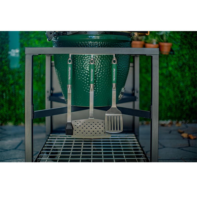 Big Green Egg Stainless Steel Custom BBQ Tool Set (127655)