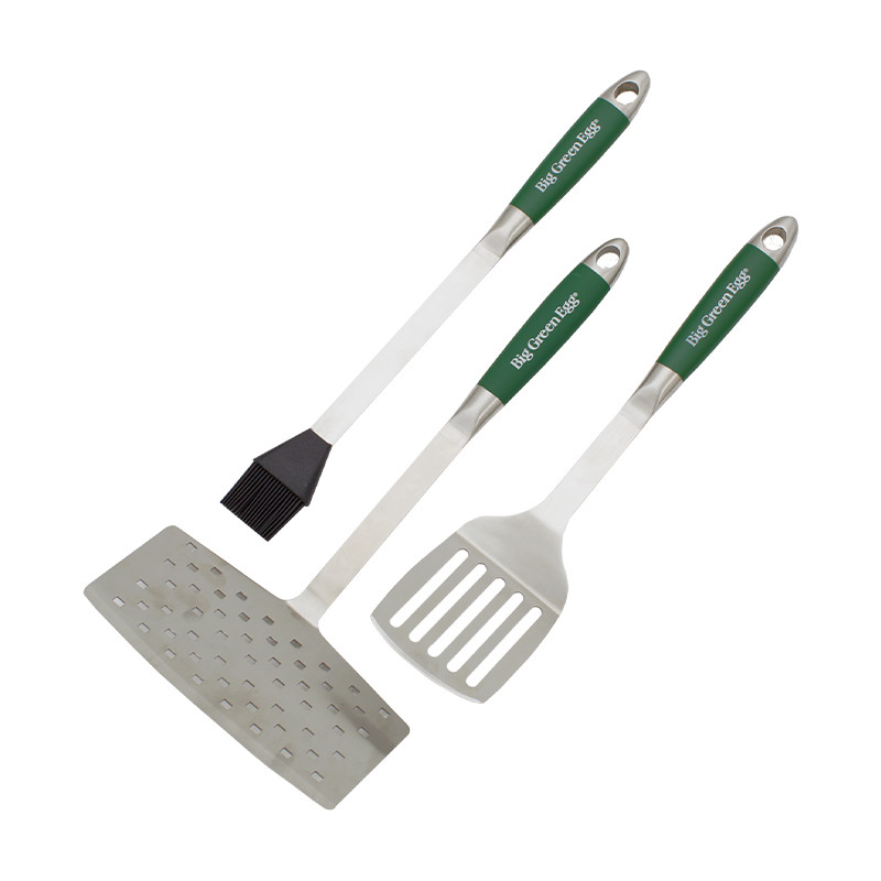 Big Green Egg Stainless Steel Custom BBQ Tool Set (127655)