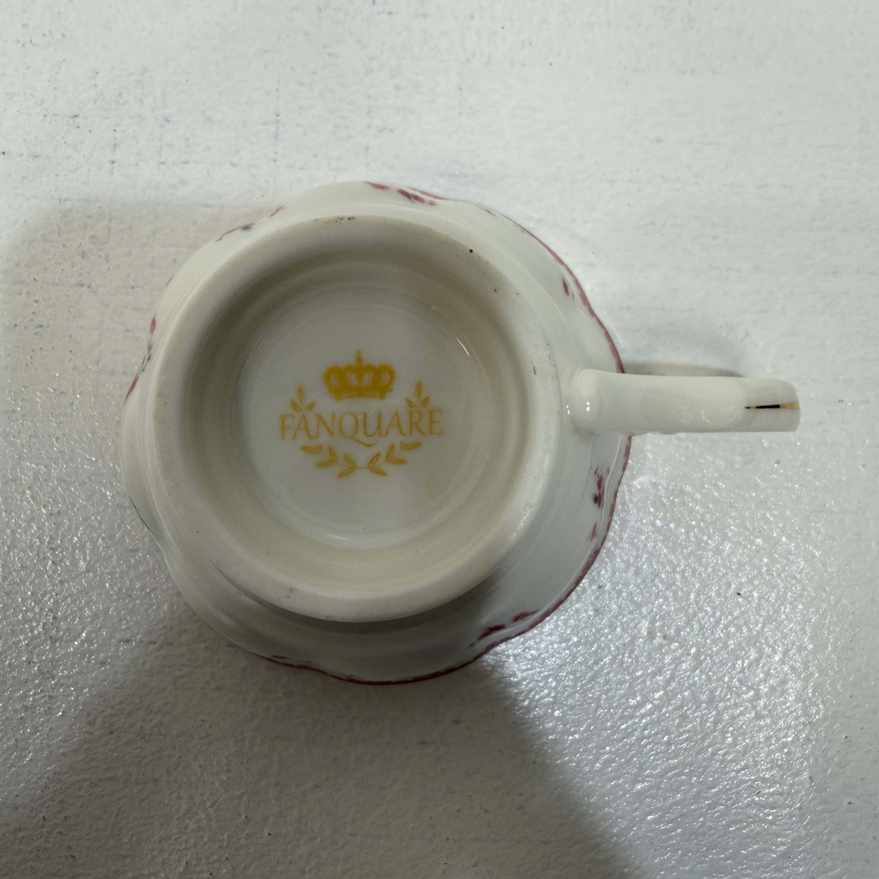 Fanquare 21 Piece Vintage Porcelain Tea Set