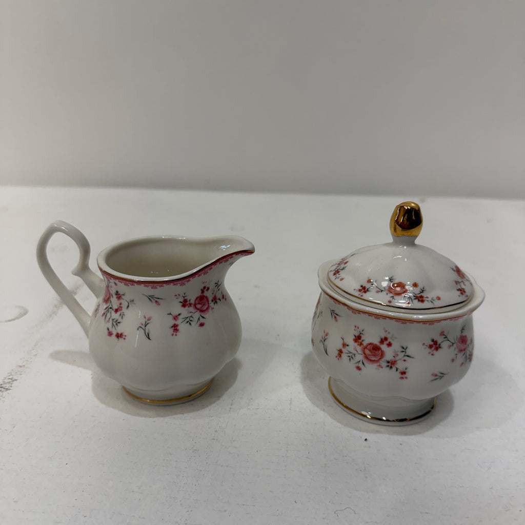 Fanquare 21 Piece Vintage Porcelain Tea Set