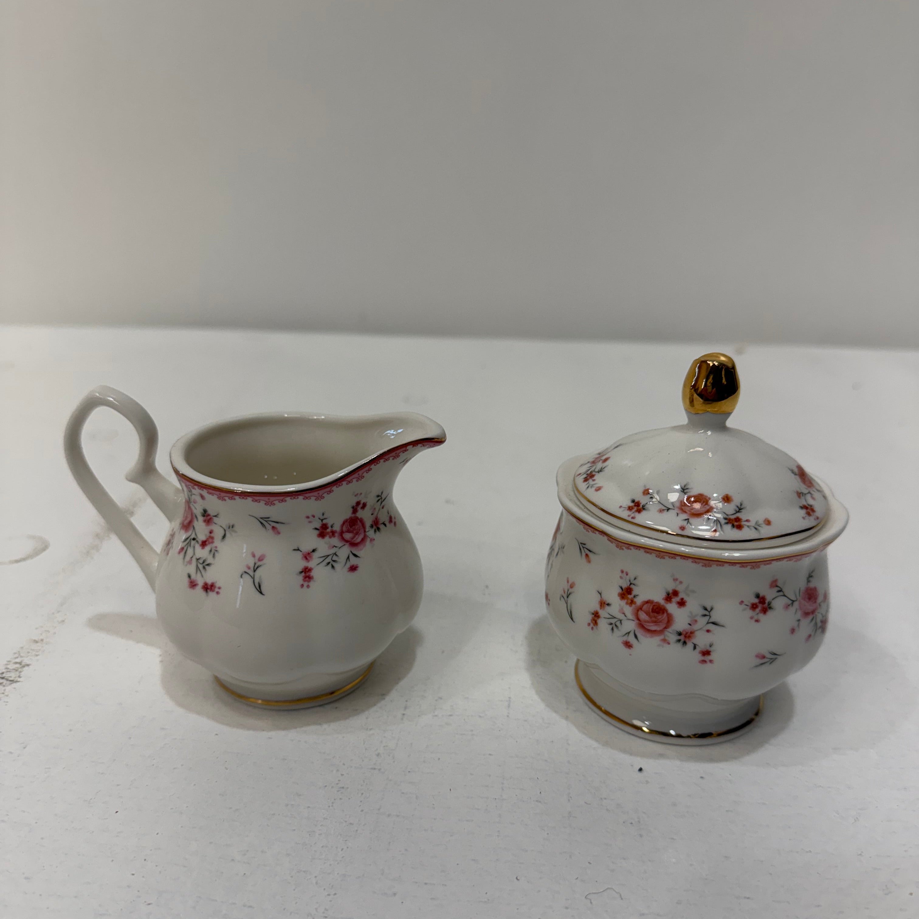 Fanquare 21 Piece Vintage Porcelain Tea Set