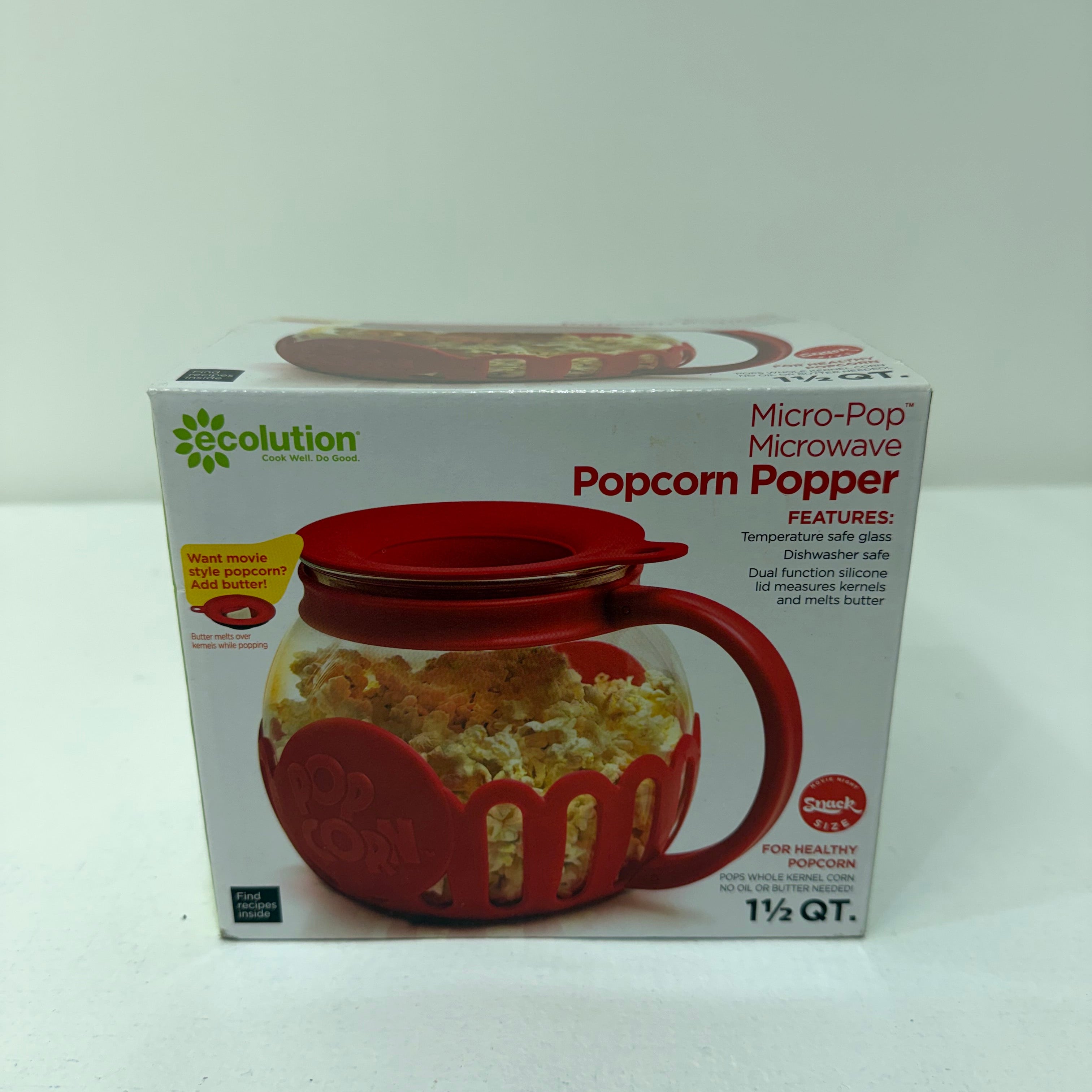 Ecolution Microwave Popcorn Popper