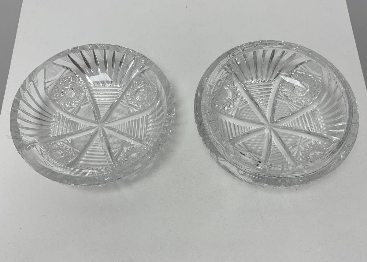Crystal Covered Candy Dish