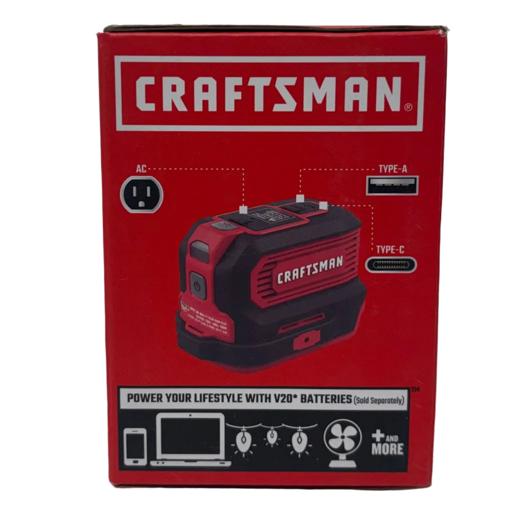 Craftsman V20* Power Inverter - 150 Watt (CMCB1150B)