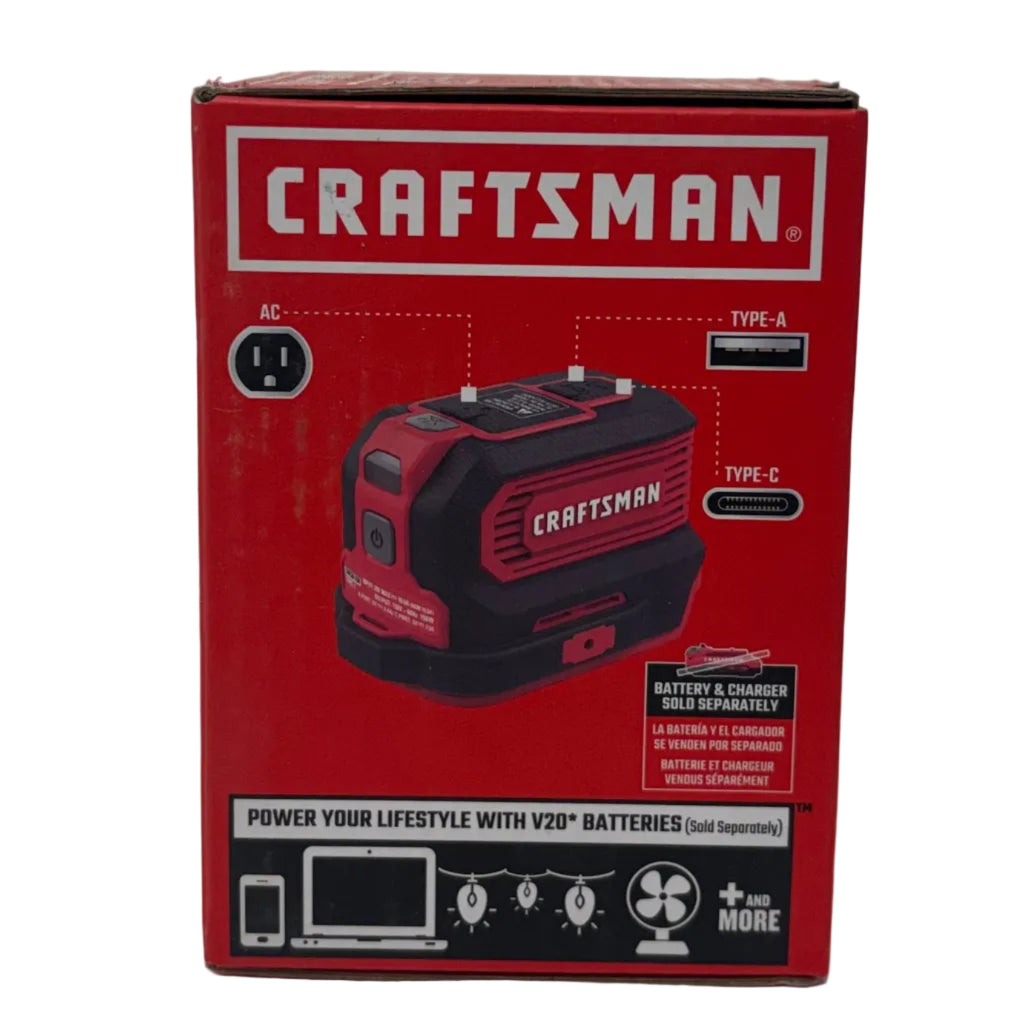 Craftsman V20* Power Inverter - 150 Watt (CMCB1150B)