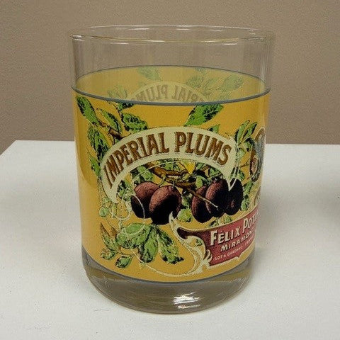 Set of 4 - Oneida Vintage Labels Old-Fashioned Glasses