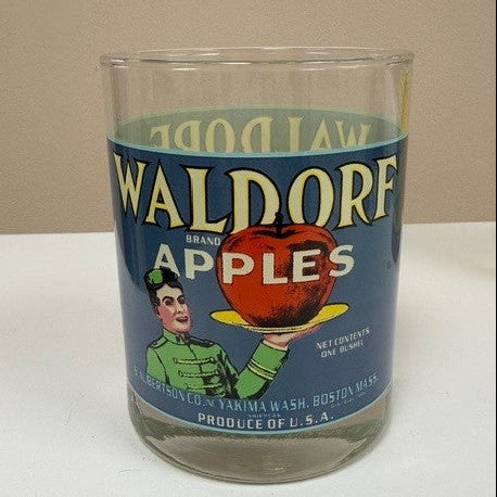 Set of 4 - Oneida Vintage Labels Old-Fashioned Glasses