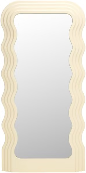 Safavieh Mahya Floor Mirror - White (Item# MRR9006B)