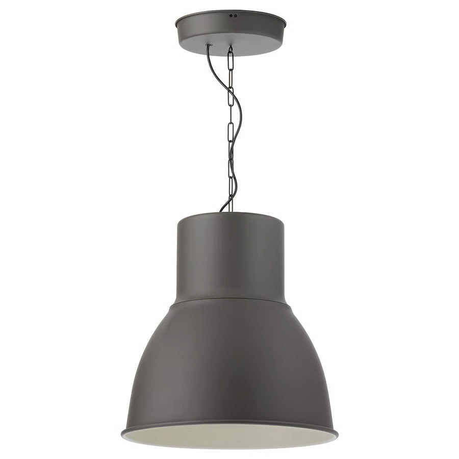 IKEA - HEKTAR Pendant lamp, dark gray, 19 "