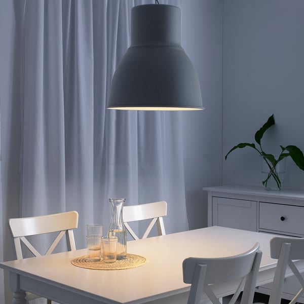 IKEA - HEKTAR Pendant lamp, dark gray, 19 "