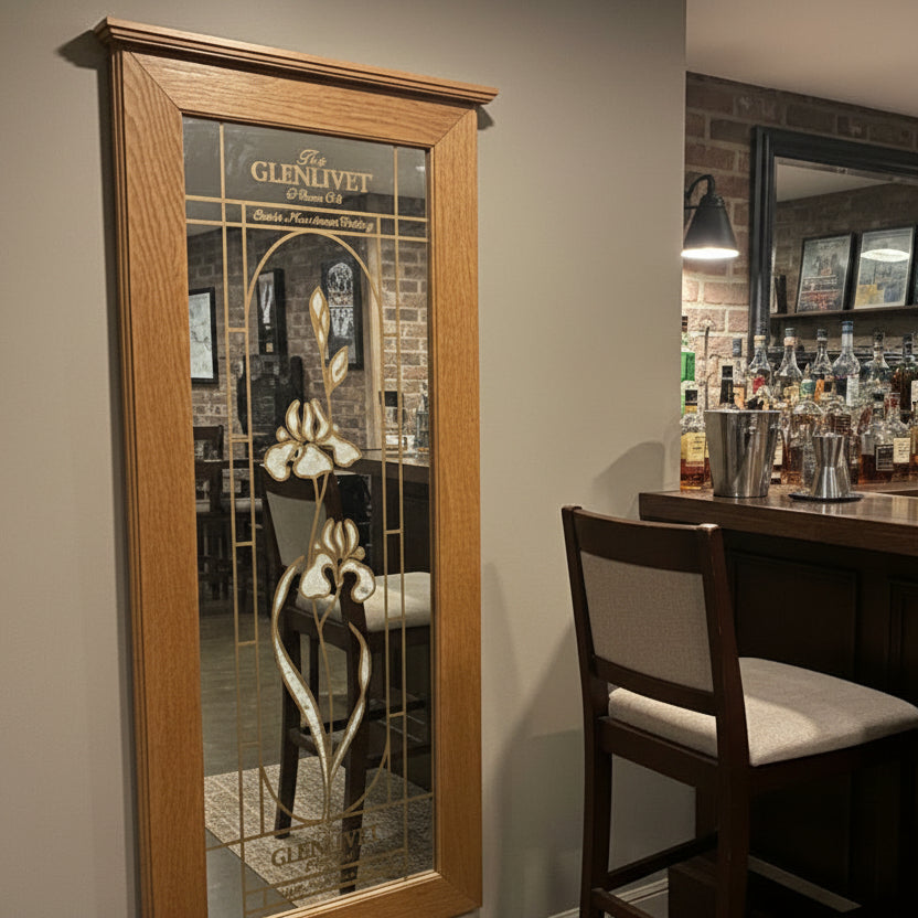 Vintage Glenlivet Mirror