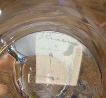 Steuben Calyx Crystal Art Glass Bowl