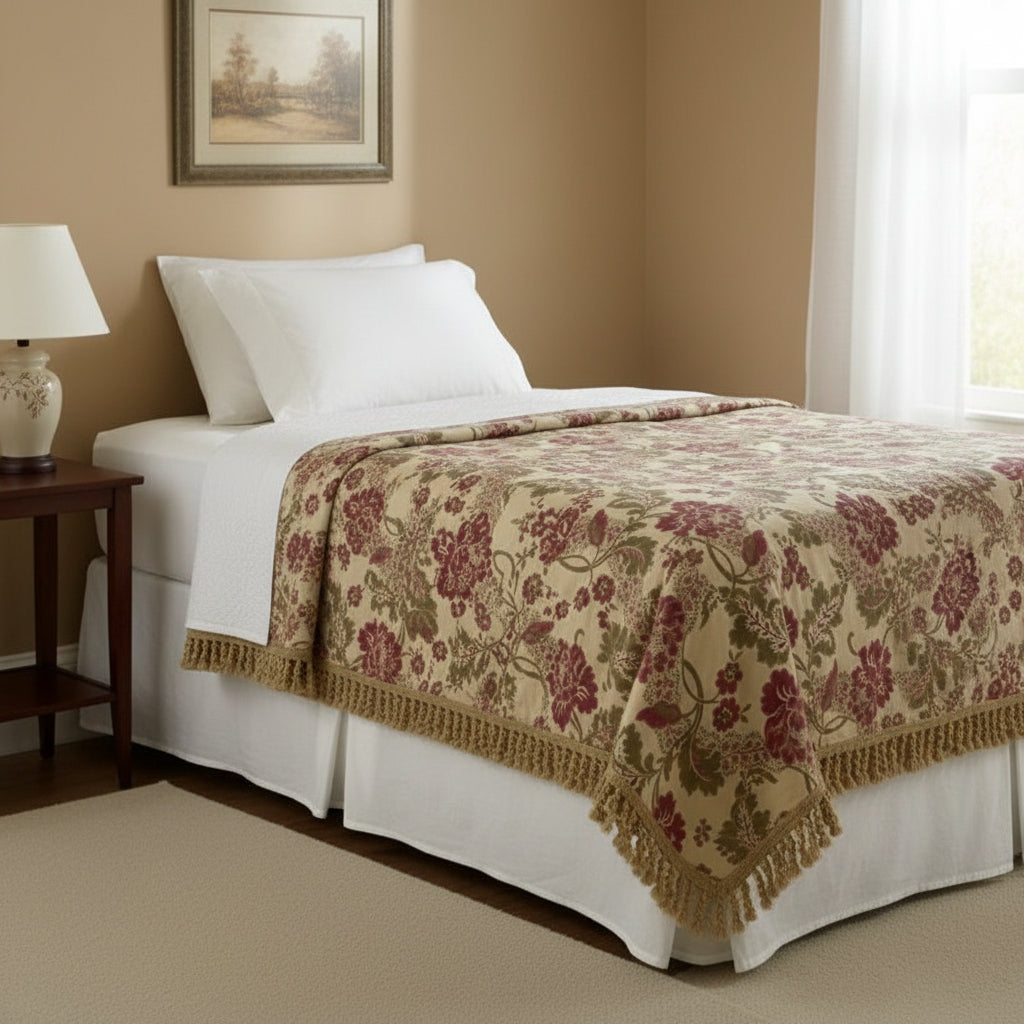 Vintage Twin Bed Spread